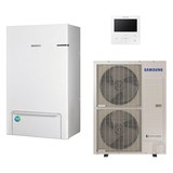 Samsung Split R410A hőszivattyú 16 kW + oldalfali Hydro egység, 1 fázis