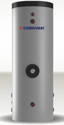 Cordivari Bolly1 250L indirekt tároló 86L puffertárolóval