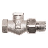 Herz RL-1 visszatérő szelep, egyenes, 3/8